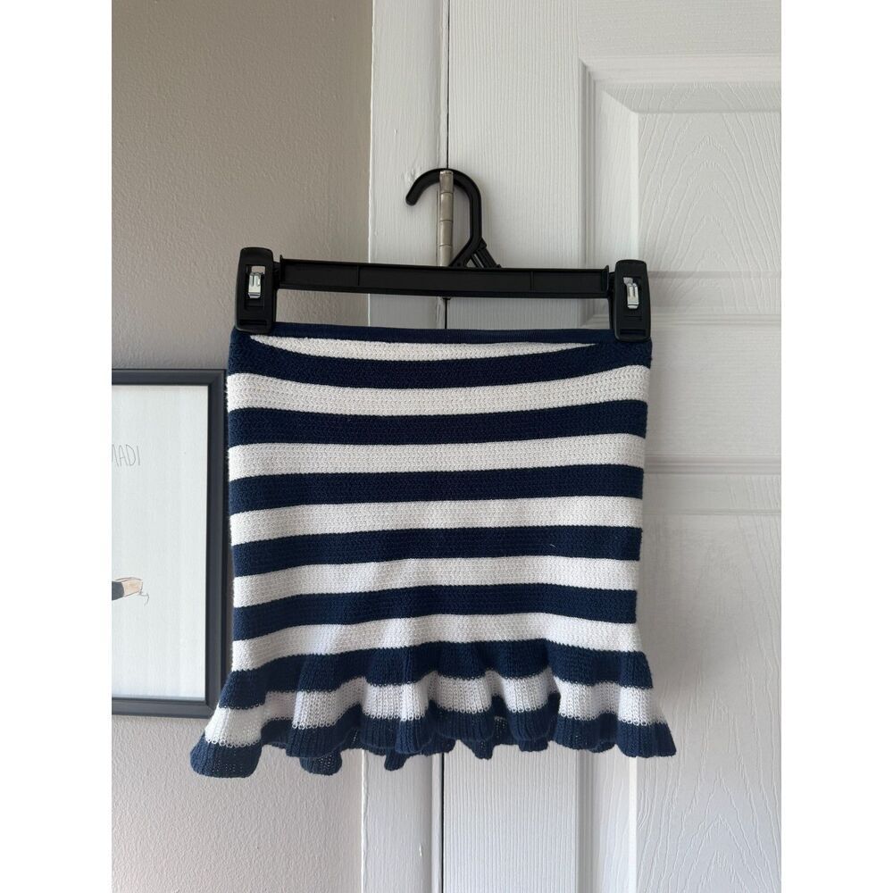 American Eagle Striped Knit Tube Top